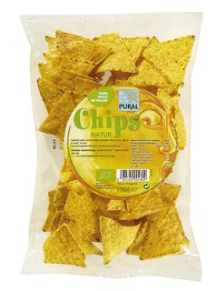 Pural Mais chips naturel bio 125g - 4195